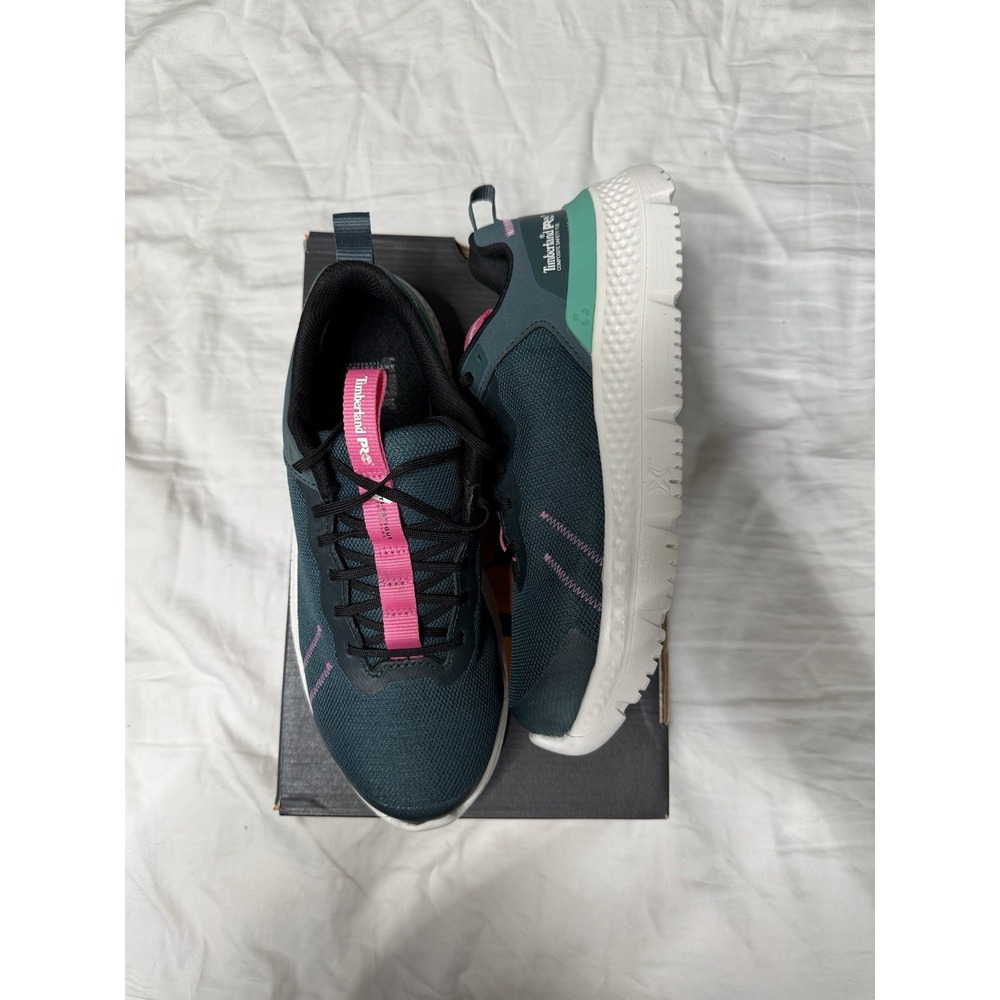 Timberland PRO Setra Womens Composite Toe Work Shoes Blue TB0A5RTJ Size 7